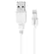 Power Up! USB Cable-MFI Apple 8-pin 6ft White 191-050594 - alternate 2